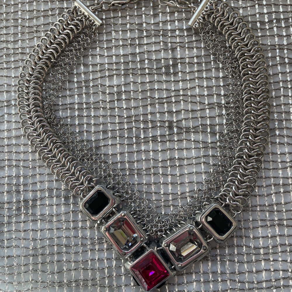 Necklace with stones